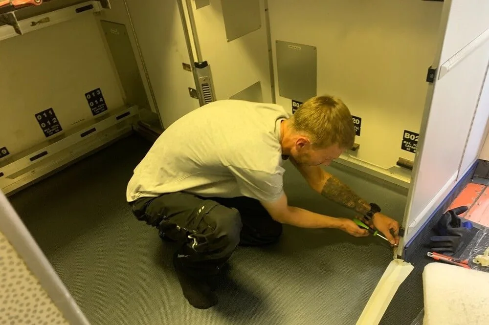 Aircraft Carpet maintanance